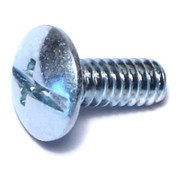 MIDWEST FASTENER #10-24 x 1/2 in Combination Phillips/Slotted Truss Machine Screw, Zinc Plated Steel, 100 PK 01974